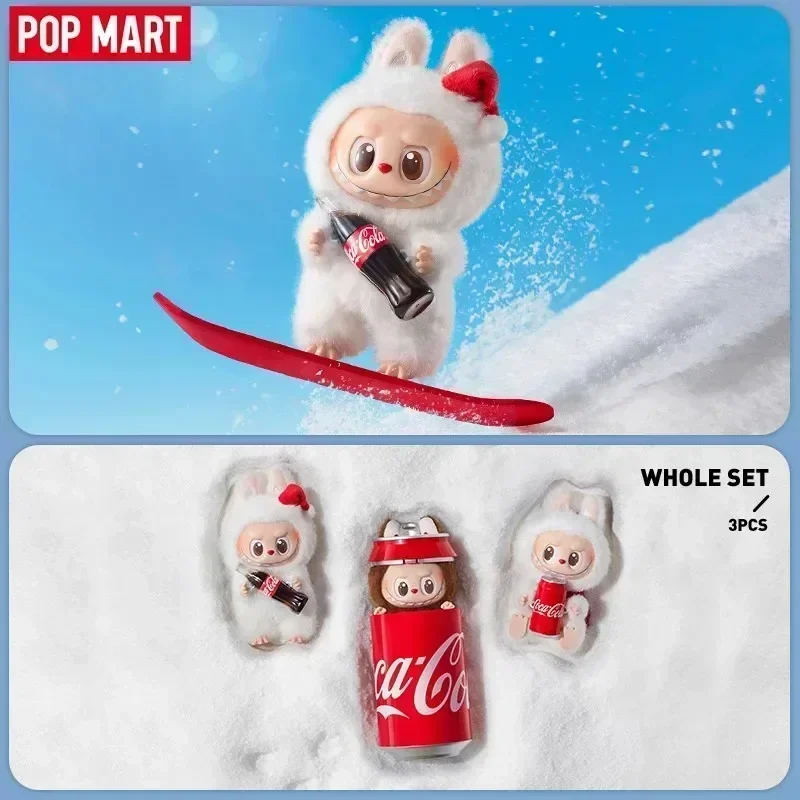 Фото POP MART LABUBU THE MONSTERS COCA-COLA Series — Виниловая фигурка, коллекционная игрушка-сюрприз (слепая коробка), аниме-фигурка, украшение для рабочего стола №2