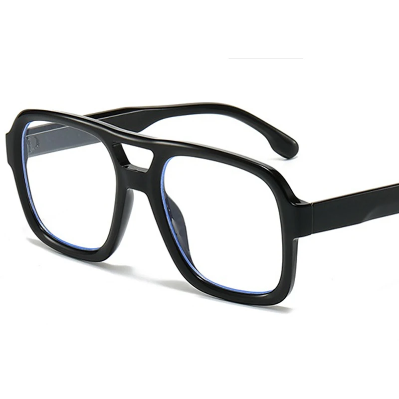 Новый стиль простые противосиние искусственные очки ретро литературные