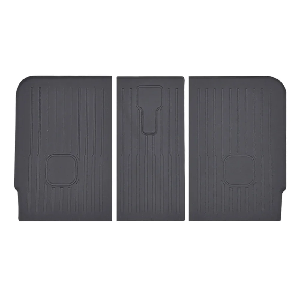 

Для Tesla 2020-2025 Model Y Juniper Launch, второй ряд, задняя крышка сиденья, коврик для спинки, защита сиденья багажника с аксессуарами на липучке