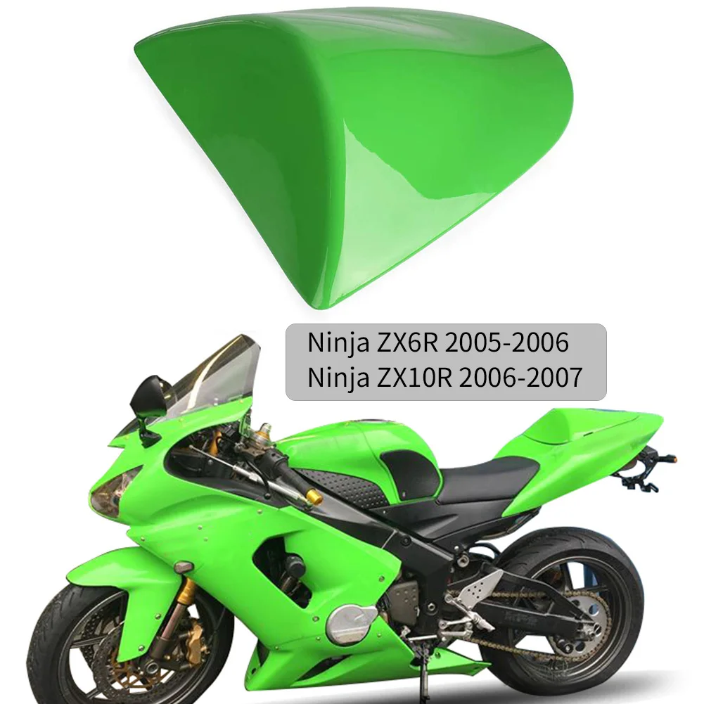 

Motorcycle Rear Passenger Pillion Seat Cowl Fairing Cover For Kawasaki Ninja ZX6R 2005-2006 ZX10R 2006-2007