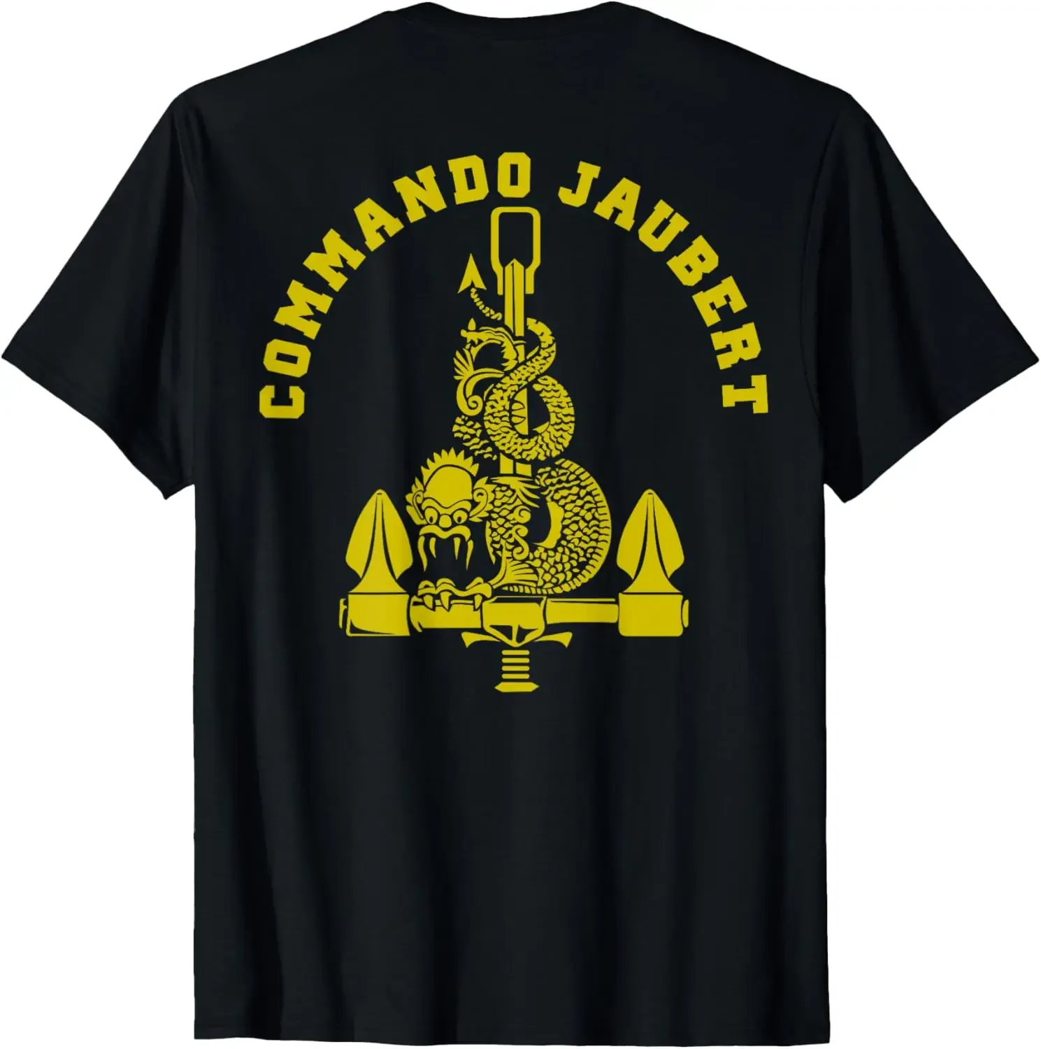 Футболка French Combat Diver Frogmen Commando Jaubert с коротким рукавом повседневная рубашка из 100%