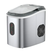 portable electric 110v220v automatic stainless steel housing ball ice maker making machine