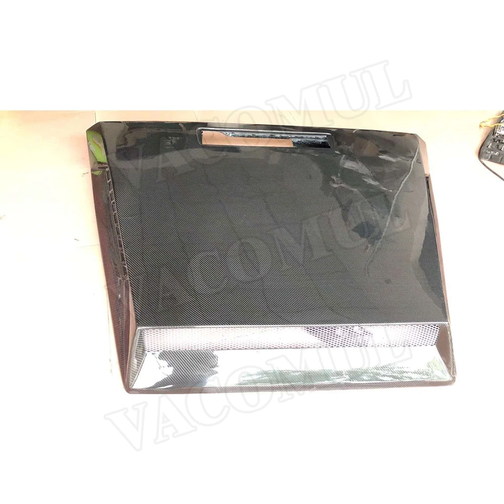 Передняя крышка вентиляционного капота двигателя из углеродного волокна для