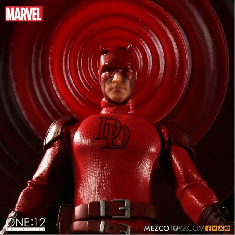 

In Stock Original Mezco Toyz THE ONE:12 Marvel Daredevil Action Figure Anime Model Collectible Toy