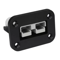 new flush mount anderson plug 50 amp connector kit mounting bracket panel cover accessories for caravan camper boat truck