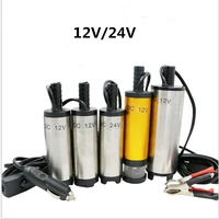 dc 12v24v 30lmin 38mm hose plastic submersible electric pump for dieseloilwaterfuel transfer pump with switch 12 24 v volt