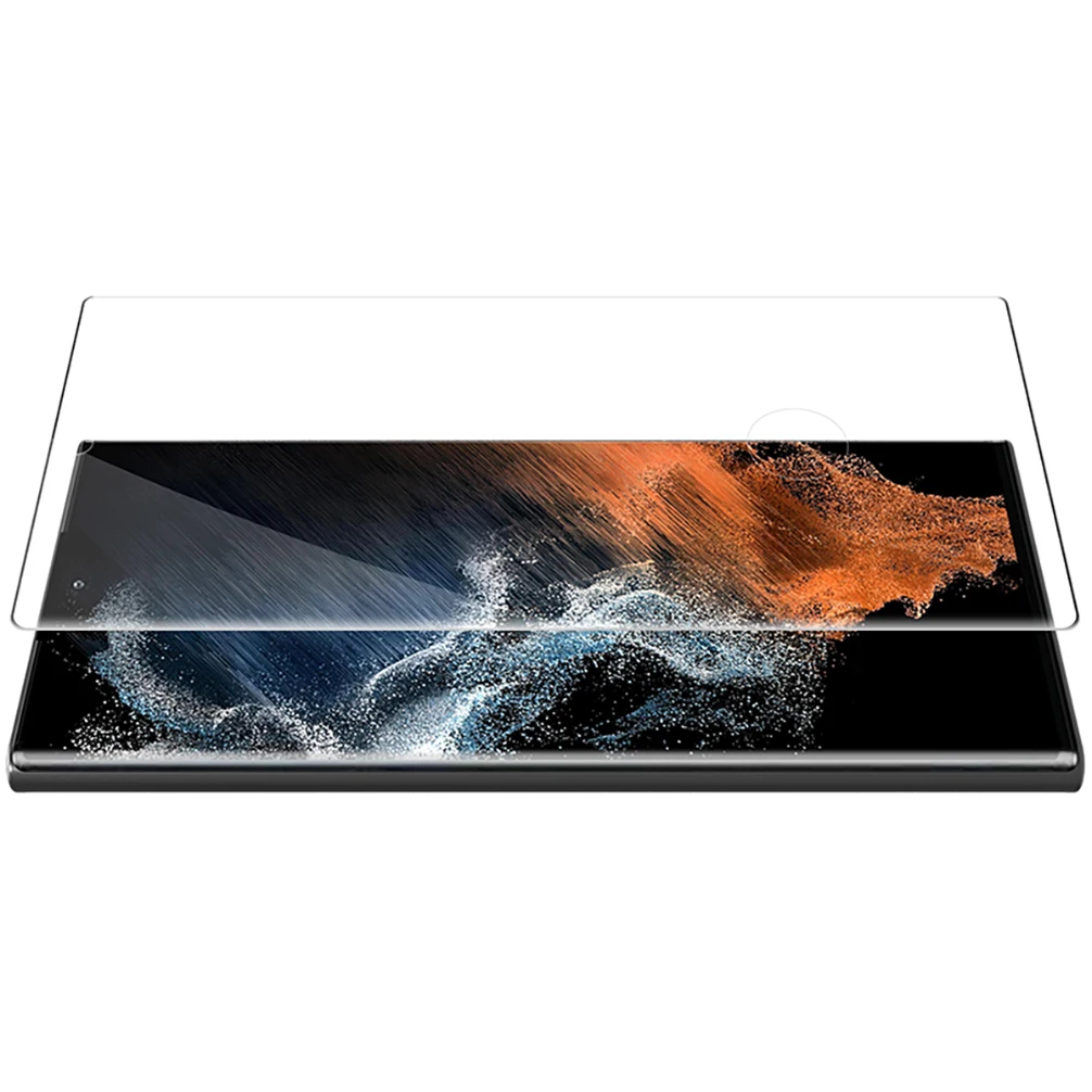Стекло NILLKIN 3D CP + для Samsung Galaxy S22 Ultra Взрывобезопасное закаленное стекло Защитная