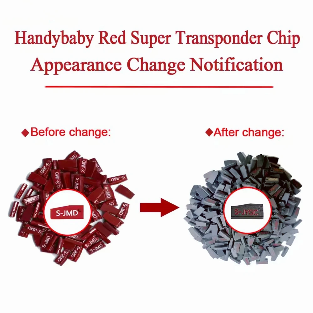 Фото Универсальный чип JMD Super Red Chip Blue King для JMD Handy Baby 3 для 46 48 4C/4D (4D-80bit) T5(11,12,13,33) G 47 48 №3