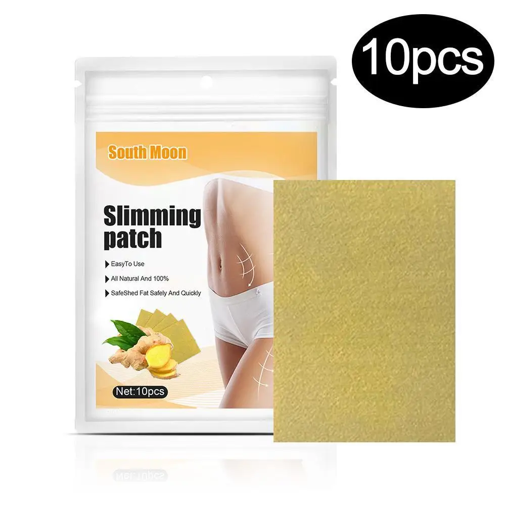 

10 Pieces Slimming Patch Fast Burning Fat&Lose Weight Products Natural Herbs Navel Sticker Body Shaping Patches