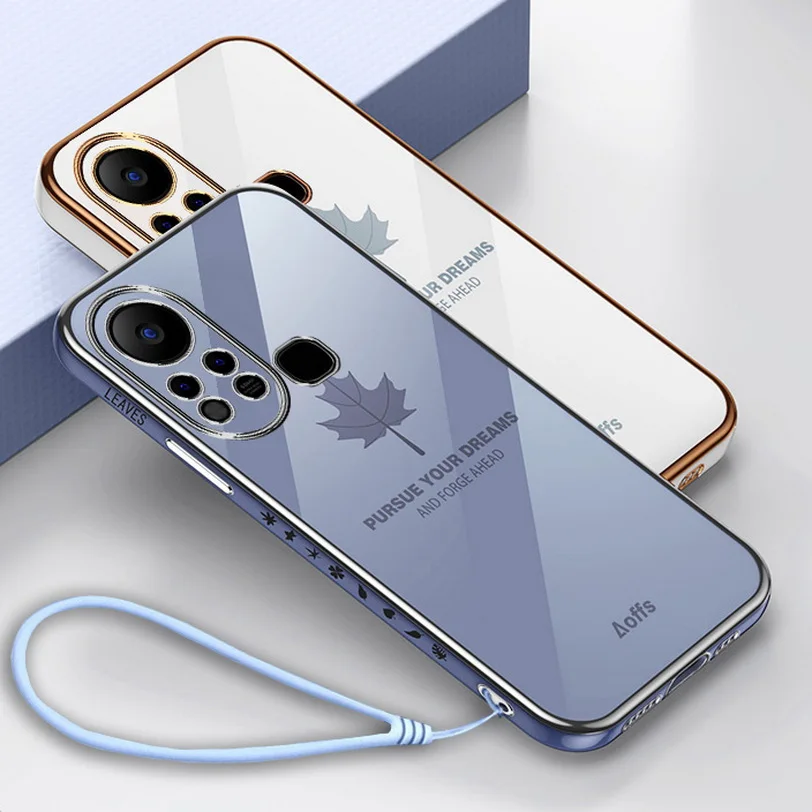 

Мягкий защитный чехол с Кленовым листом для INFINIX Hot 12 Play 12i 11S чехол для телефона 11 Pro 10 Play 10S 9 Play 8 X650 X682 X689