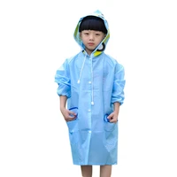 children cartoon raincoat waterproof kids rain jacket boys girls rain coat outdoor hiking thickened rainwear trench poncho