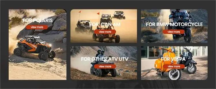 Окрашенный комплект передней нижней акцентной панели со светодиодом для Polaris