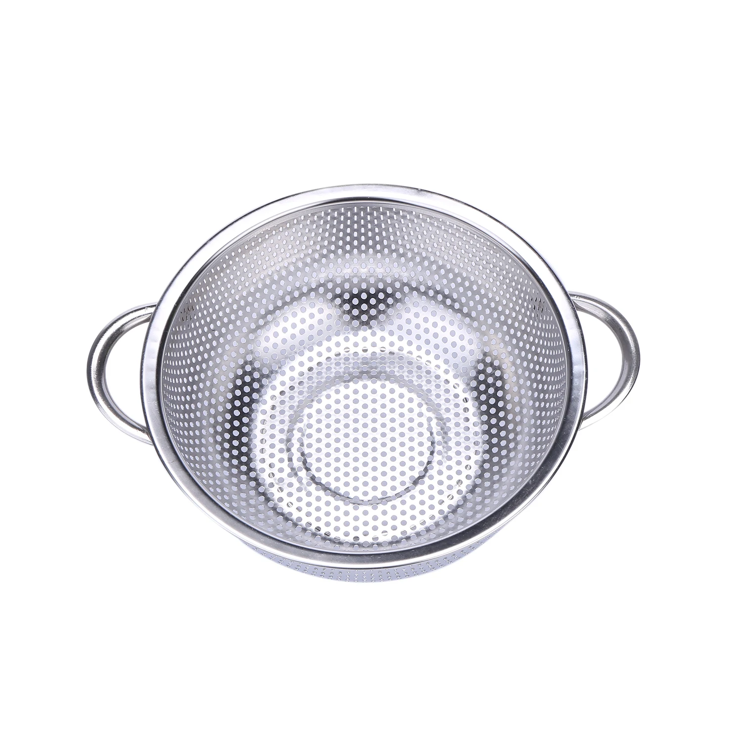 Stainless Steel Colanders With Handle Colander Perforated Strainer For Kitchen Pasta/Vegetable/Rice/Fruit/Food