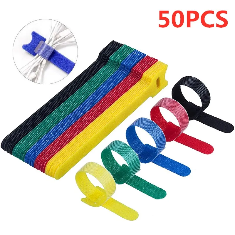 

Releasable Cable Ties Cable Organizer Wire Winder USB Management Charger Protector For Mouse Earphone Holder Cord Protection