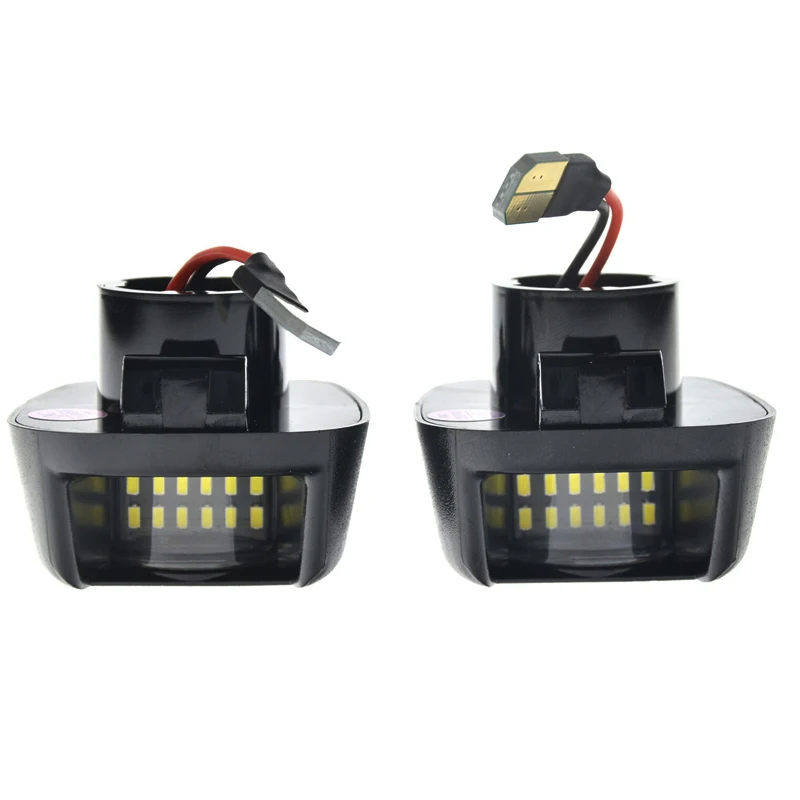 

18 Led Rear Bumper License Plate Light Lamp Fit for Nissan Frontier Armada Titan Xterra Suzuki Equator 2009-2011 2012 26510EB71A