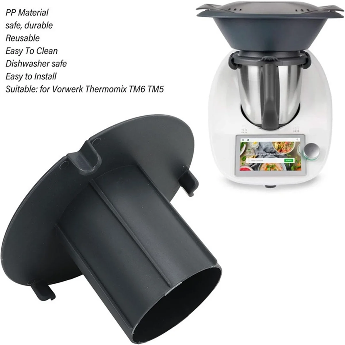 Брызговик для TM5 TM6 в форме цилиндра брызговик кухонные инструменты эффективно