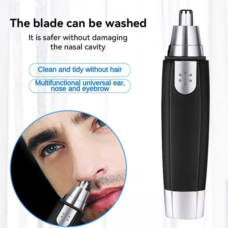 Electric Nose Hair Trimmer Implement Shaver Clipper Men Wome