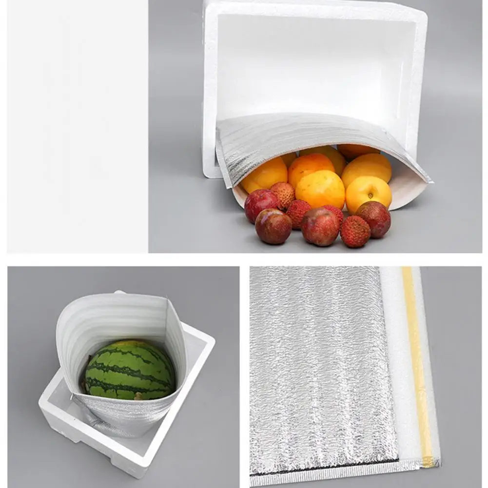 

Food Bags 10Pcs Useful Cold Insulation Thermal Snack Pouch Multi-use Food Thermal Bag Moisture-proof for Home