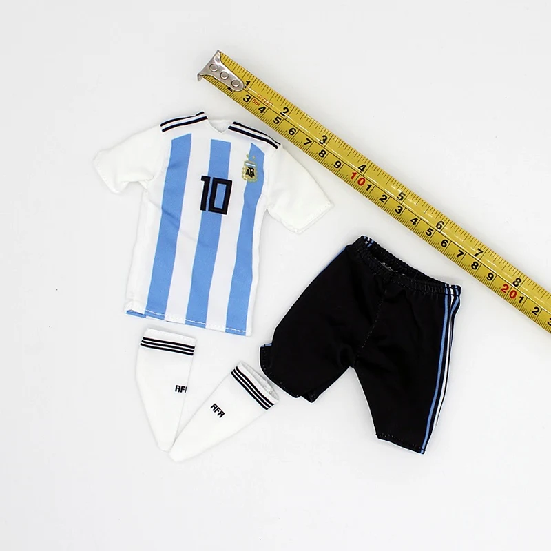 Масштаб 1/6 фигурка футбольный костюм Футбольная модель для 12-дюймовой