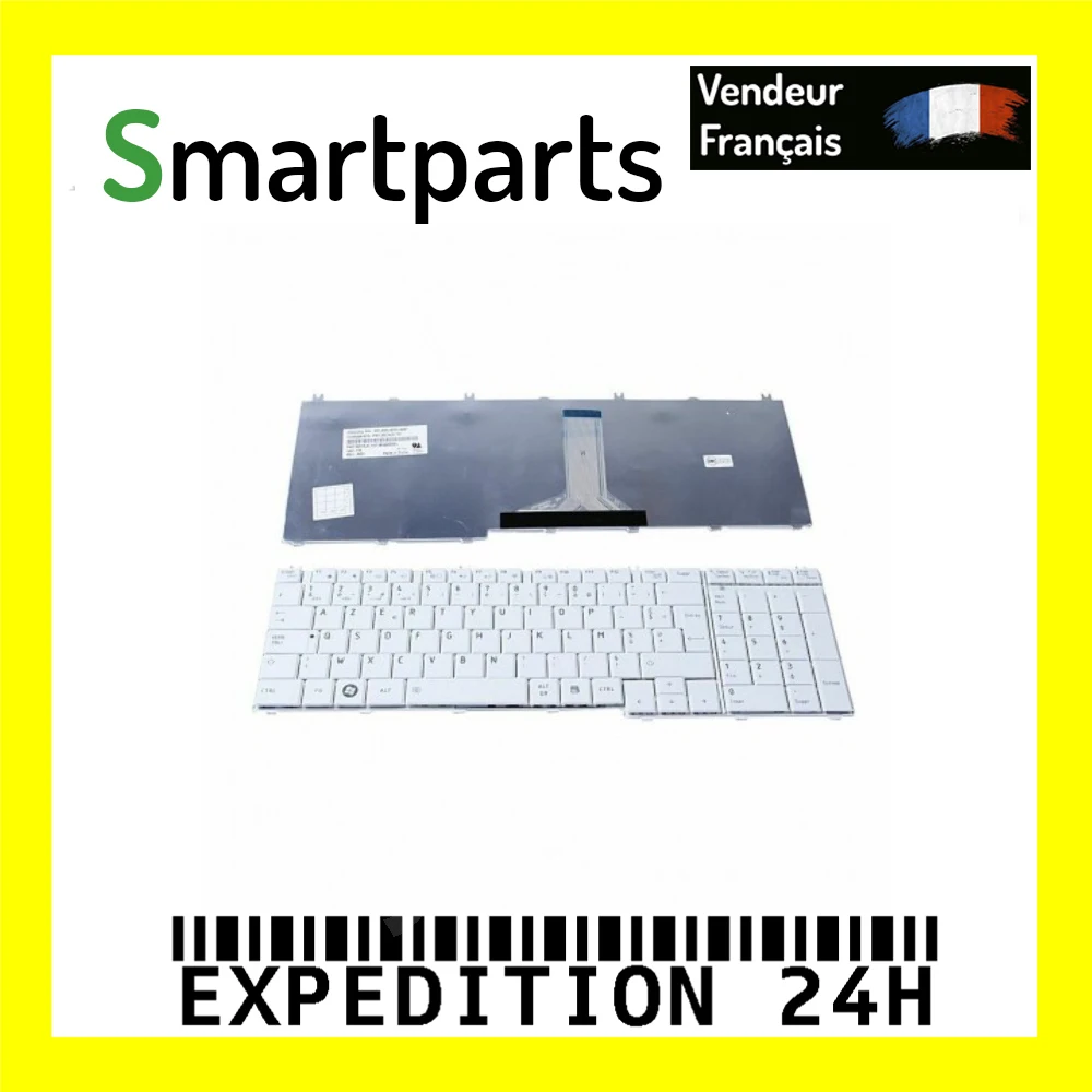 Клавиатура с французской раскладкой совместимая Toshiba Satellite Pro L750 9Z.N4WGV.00F белая |