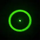 10 шт., круглые дифракционные решетки с покрытием, пластиковые линзы, красный, зеленый, 650 нм, 532 нм, лазерная бирка