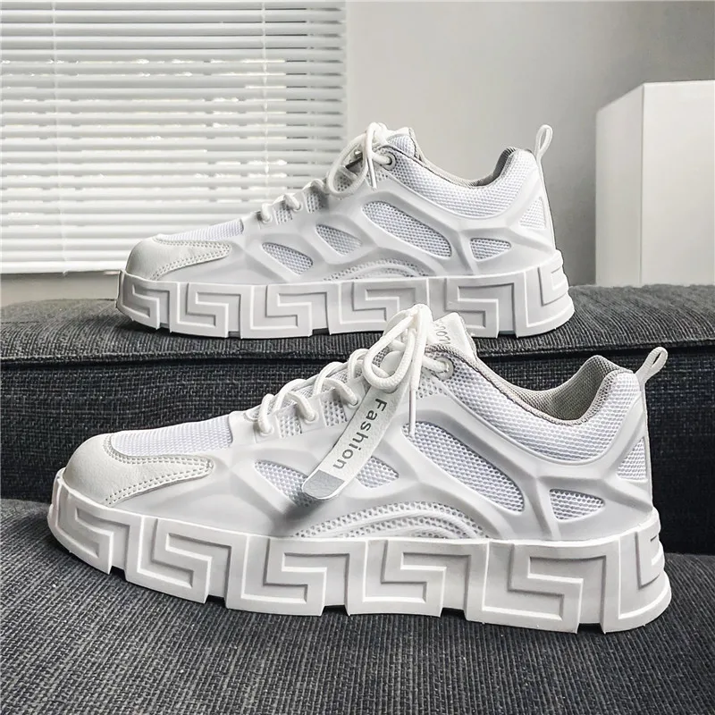 

Мужская спортивная легкая дышащая повседневная обувь, сетчатая Всесезонная мужская обувь, удобная Нескользящая спортивная обувь для бега