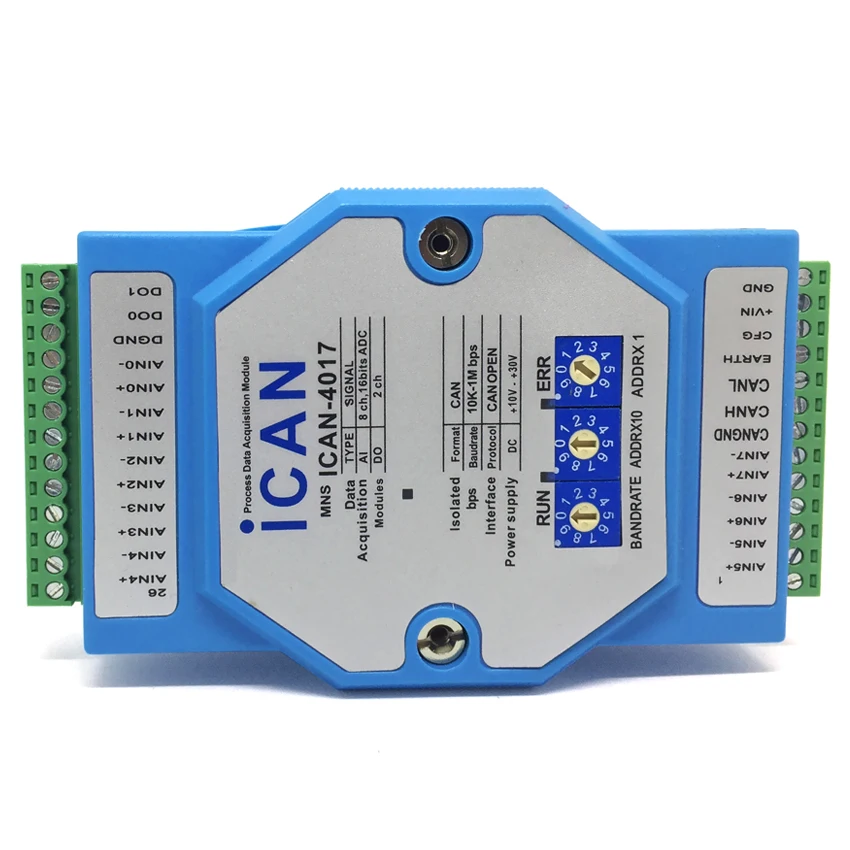 

Параметры 4-20 мА, модуль аналогового захвата тока и напряжения, шлюз шины can