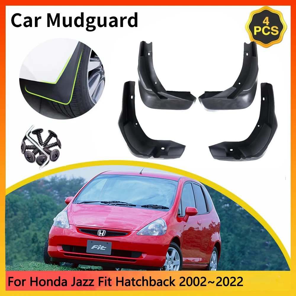 Для Honda Jazz Fit Hatchback GD GE GK GH MK1 MK2 MK3 2002 ~ 2022 брызговики Стайлинг передние и задние крыло
