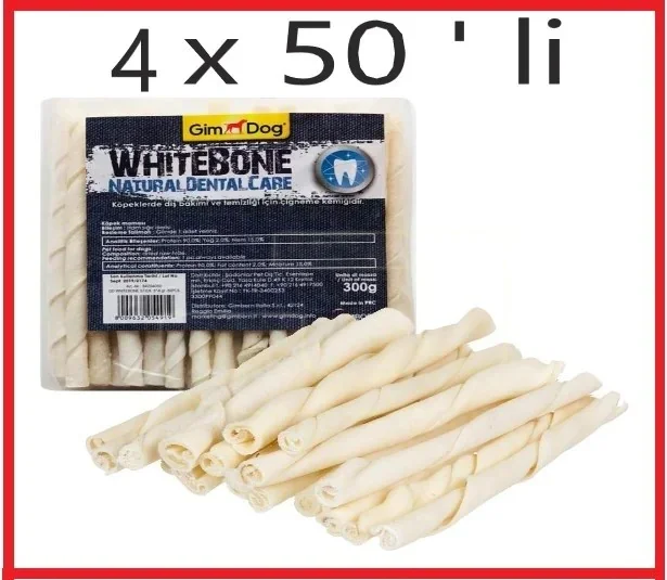 

Gimdog Chewing Auger Bone 4x50 PACK-Dog Prize 395302505