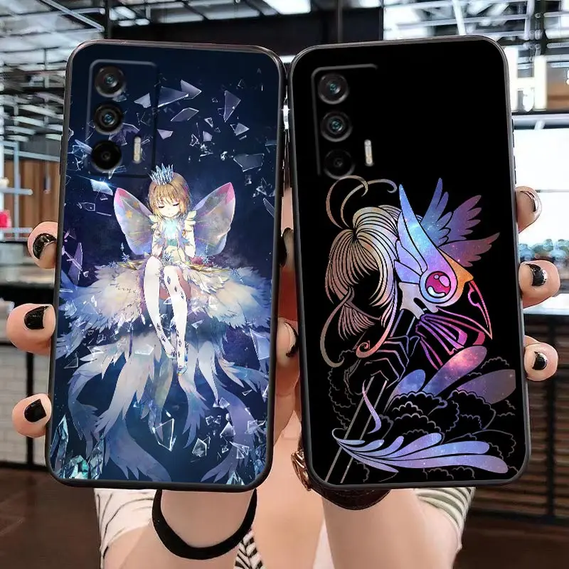 

Case For Realme GT 2 Pro Master Neo2 50 50I 50A 5G C35 C33 C31 C30 C30S C21 C21Y C20 C15 Case Anime Cardcaptor Pretty Sakura
