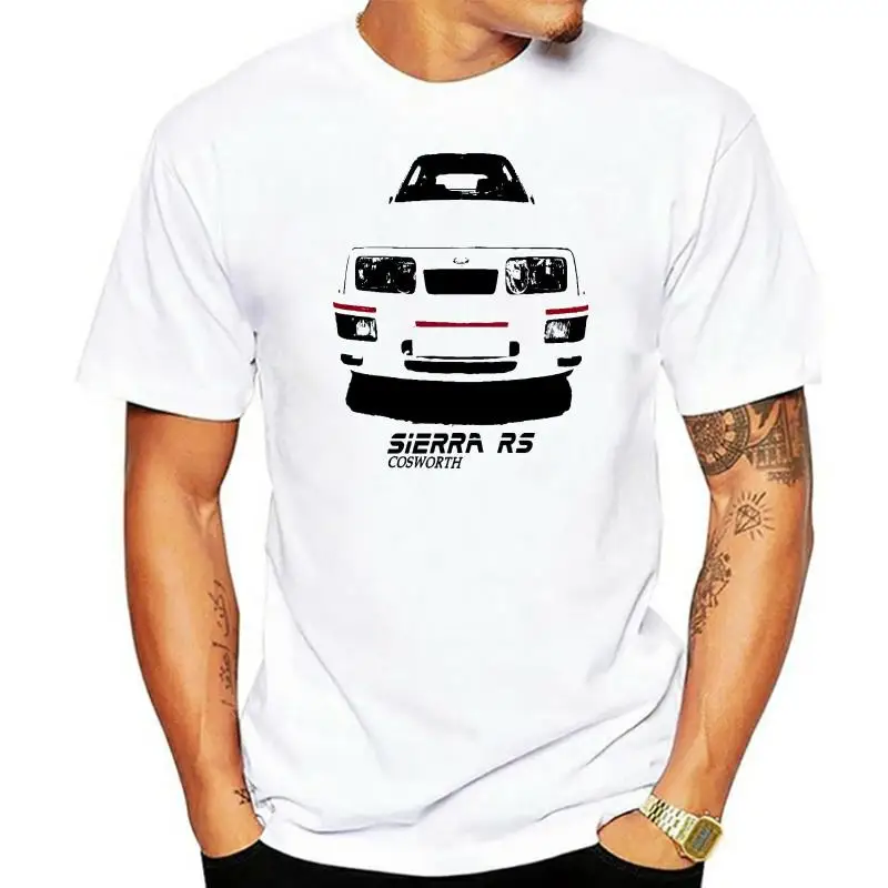 Новая американская классическая машина Sierra Cosworth/Xr4I новинка 2022 футболка с круглым