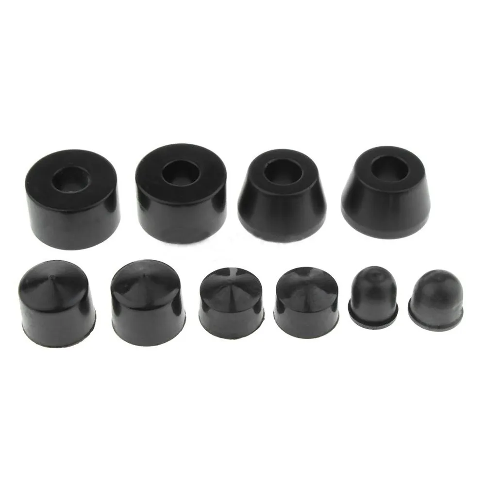 

10pcs Skateboard Bushings Cover Truck Rebuild Kit Bushing Washers Pivot Cups Shock Absorber Universal 92A Longboards Parts