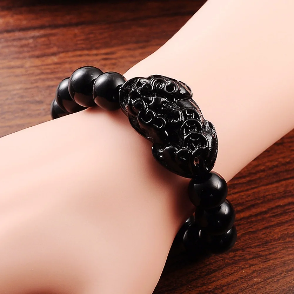Модные ювелирные изделия модные женские Pixiu фэн-шуй мужские браслеты на удачу