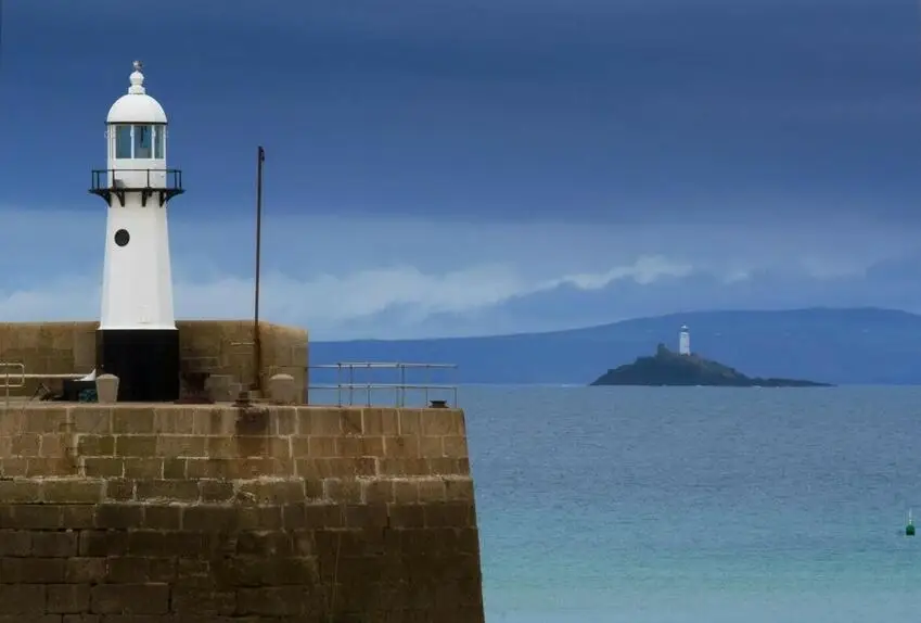 Шелковый плакат с изображением маяков в ст айвс и годревых картин для украшения