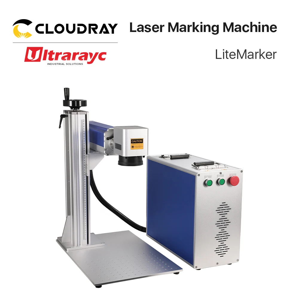 Ultrarayc Laser Marking Machine Raycus Laser Source 20W 30W 50W Working Area 110110-300300 for Metal Engrave