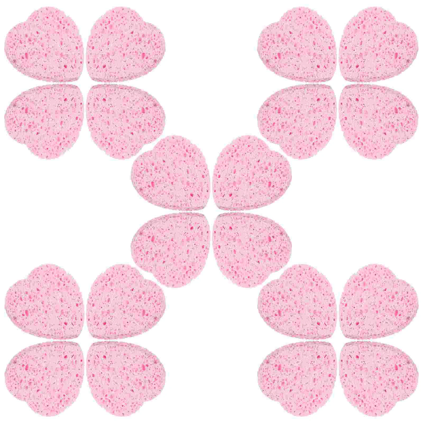 

20pcs Multifunctional Cleansing Puffs Exfoliating Facial Sponge Cleansing Sponge