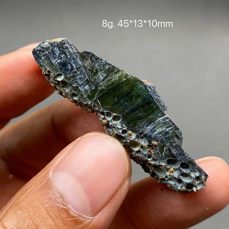 

100% натуральный редкий бразильский Вивианит (синий железноарт) минеральный образец камней и кристаллов целебные кристаллы кварц