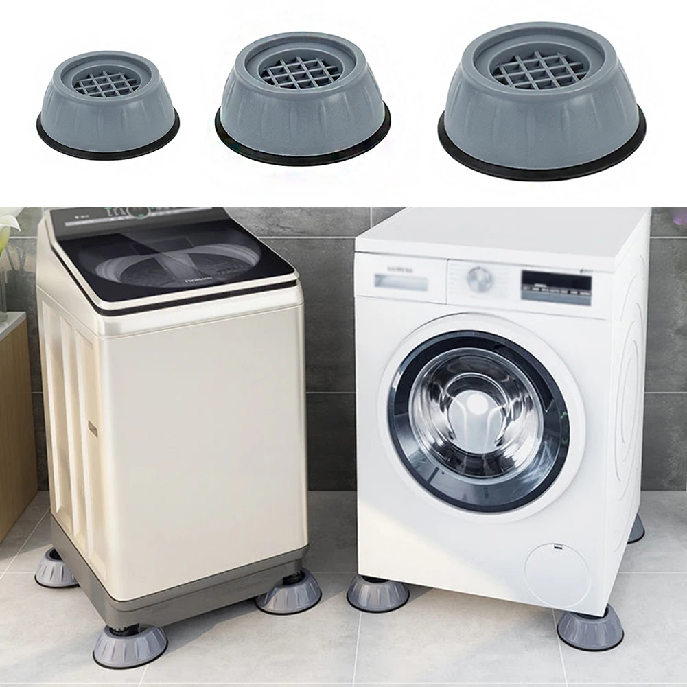 

1Pcs Anti Vibration Feet Pads Rubber Mat Slipstop Silent Universal Washing Machine Refrigerator Support Dampers Stand