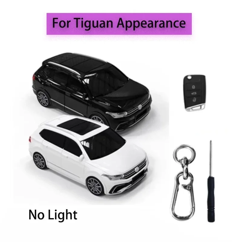 

Для VW Tiguan L Модель автомобиля Чехол для ключей Модель автомобиля Удаленный защитный чехол Держатель для ключей пряжка Сюрприз Подарочные аксессуары