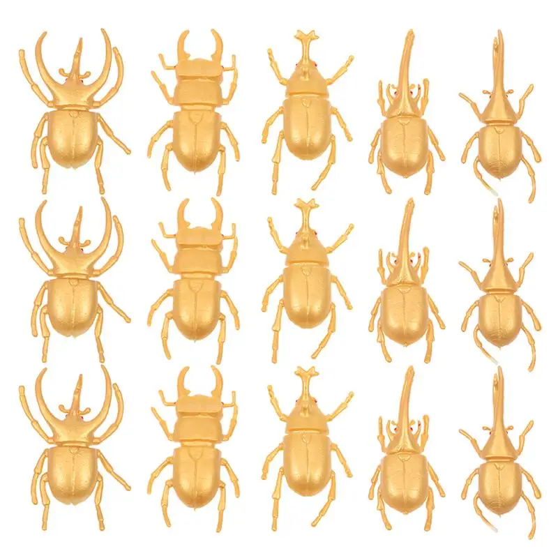 

2 Sets Simulated Beetle Realistic Insects Bug Toys Kids Boys Toys for Education