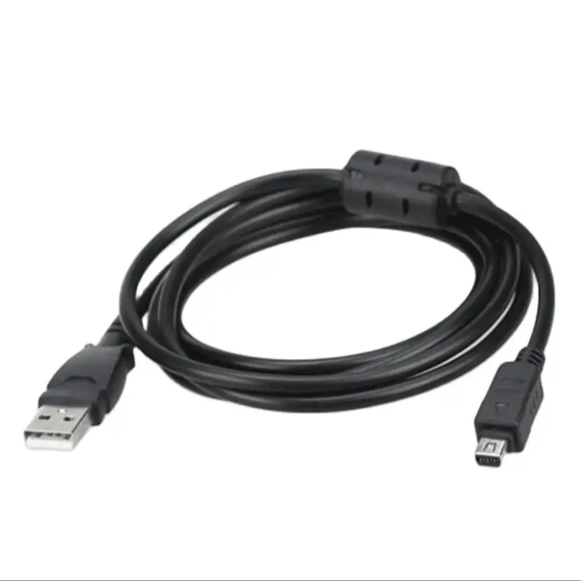 

1.5m CB-USB5 CB-USB6 12Pin Camera USB Data Cord Cable For Olympus SZ-10 SZ-11 SZ-14 SZ-20 SZ-31MR OM-D E-M5 Tough 3000 Camera