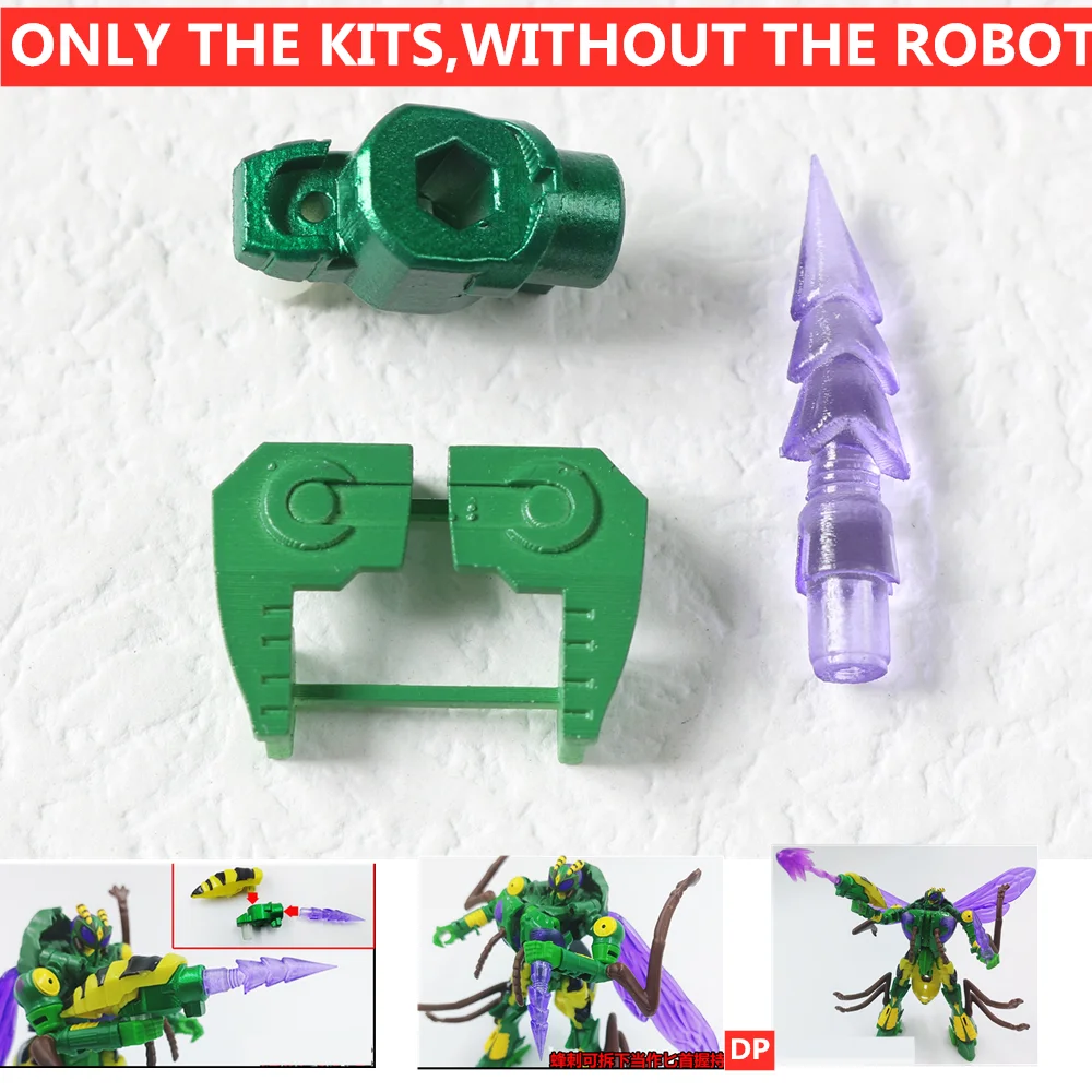 

В наличии, искусственное оружие, комплект для обновления для трансформера Kingdom Waspinator, экшн-фигурки, аксессуары для 3D-печати