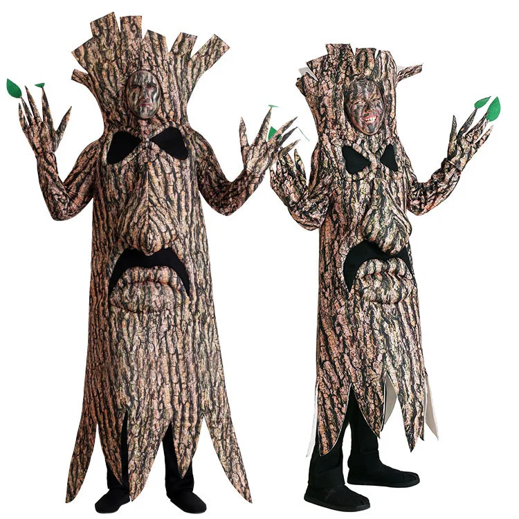 

Новинка, костюмы для косплея на Хэллоуин, для взрослых и детей, тестирующие деревья, феи монстров, костюм для косплея, Школьное сценическое представление