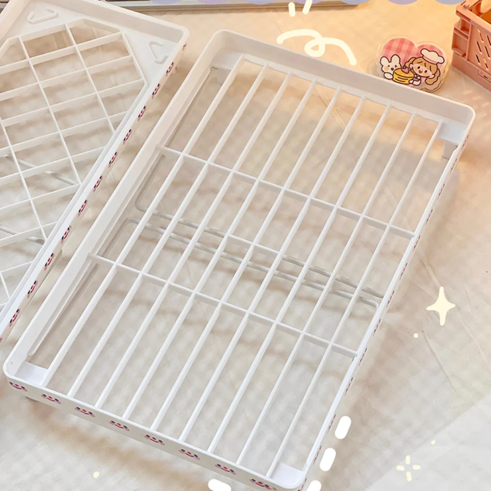 Ins Desktop Folding Storage Holder Organizer Racks Adjustable Rack Desk Bedroom Shelf Room Decor | Дом и сад