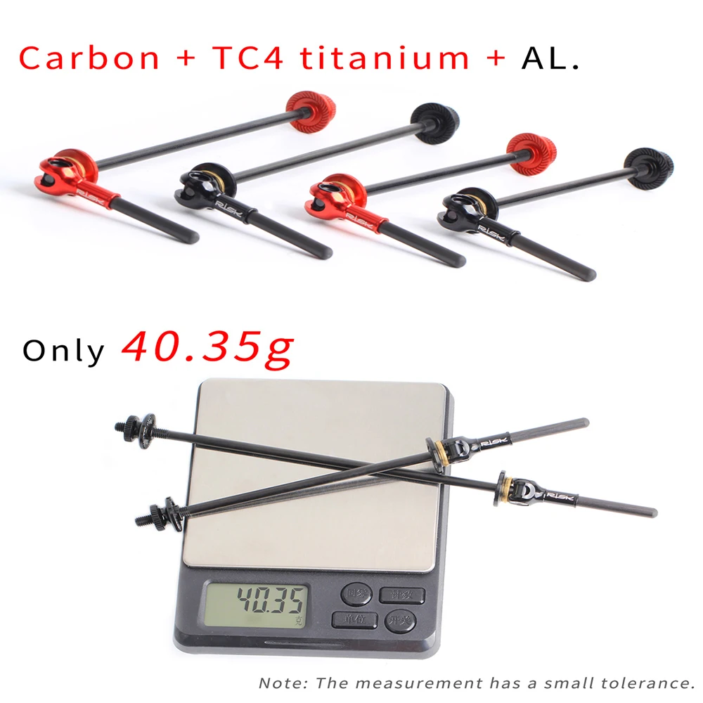 

Ultralight Titanium Ti Axis QR Skewers MTB Road Bike Bicycle Quick Release 9mm 5mm Front 100 Rear 100/135mm Wheel Hub Skewers