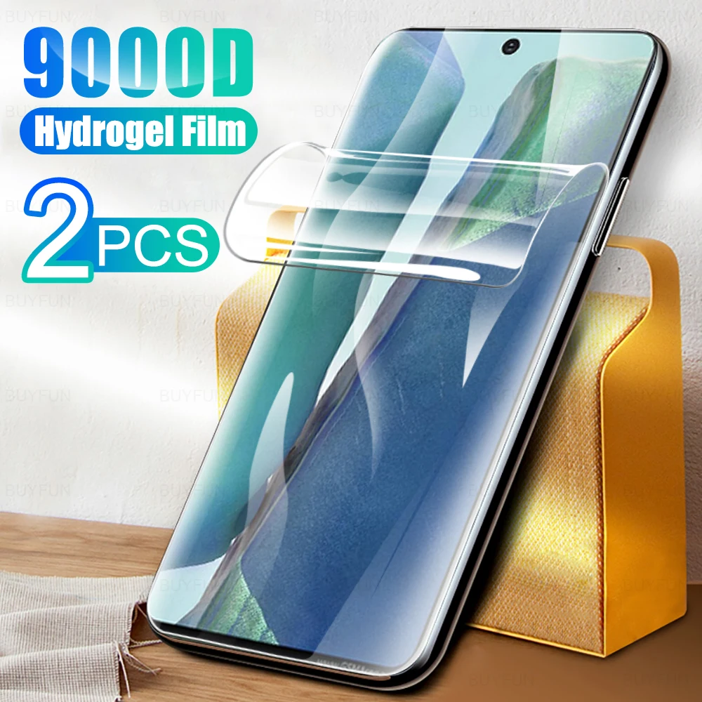 

2pcs 99D Hydrogel Films for Samsung Galaxy note20 note10 plus note10 note8 note9 S10 lite S10E Z Flip 4G 5G Xcover 5 Xcover pro