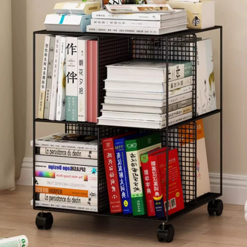 Простые книжные полки для хранения домашней мебели стена гостиной шкаф