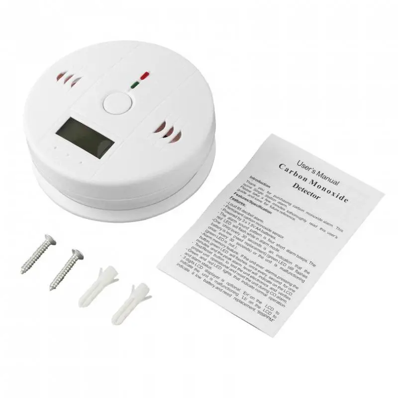 

CoRui Carbon Monoxide Alarm Household Clean Smokeless Honeycomb Briquette Gas Furnace Poisoning CO Leakage Detector Sensor