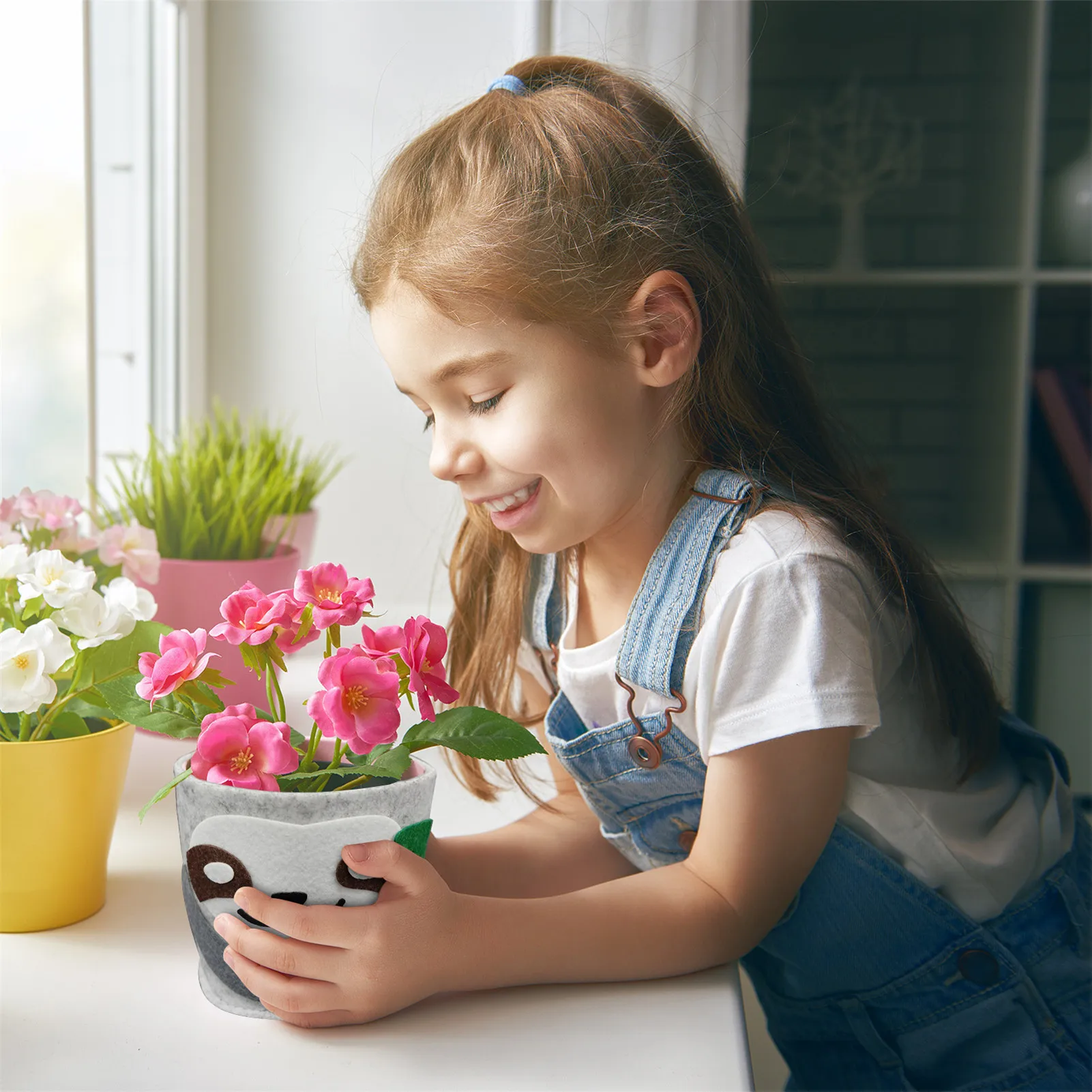 

Женский цветочный горшок, 3 шт., маленький цветочный горшок для планшетов, 3 шт.