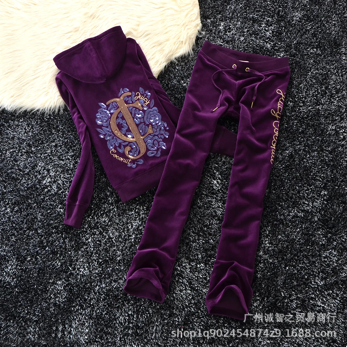 

Women Spring Fall Suit Sports Set Casual Women Long Sleeve Hooded Top High Waist Pants Set Tracksuits for Ladies S-2XL